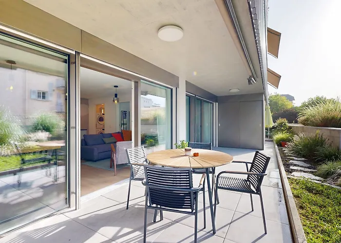 Bright Flat With Terrace In Daire Sierre