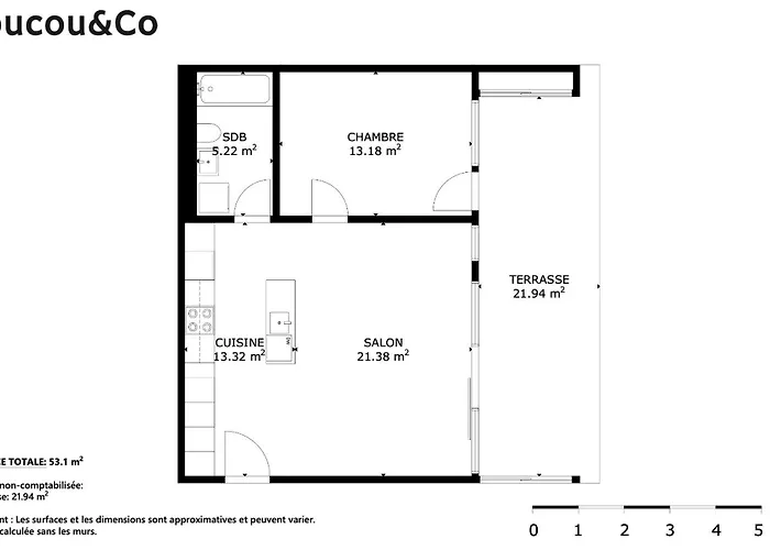 Bright Flat With Terrace In